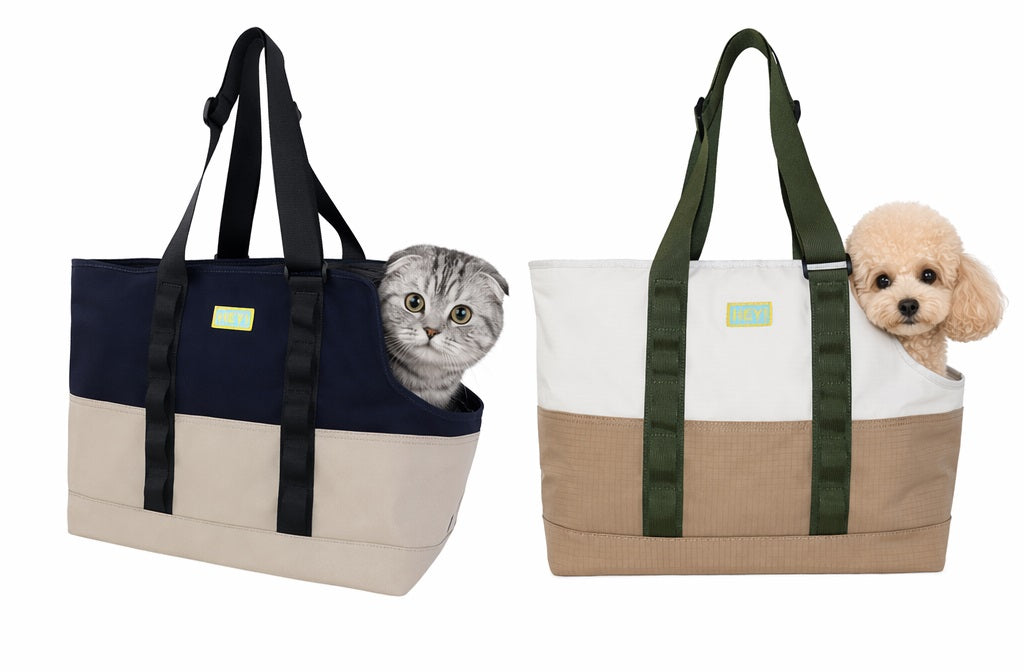 DEERPET Color-Block 3-Way Pet Carrier Tote - main view