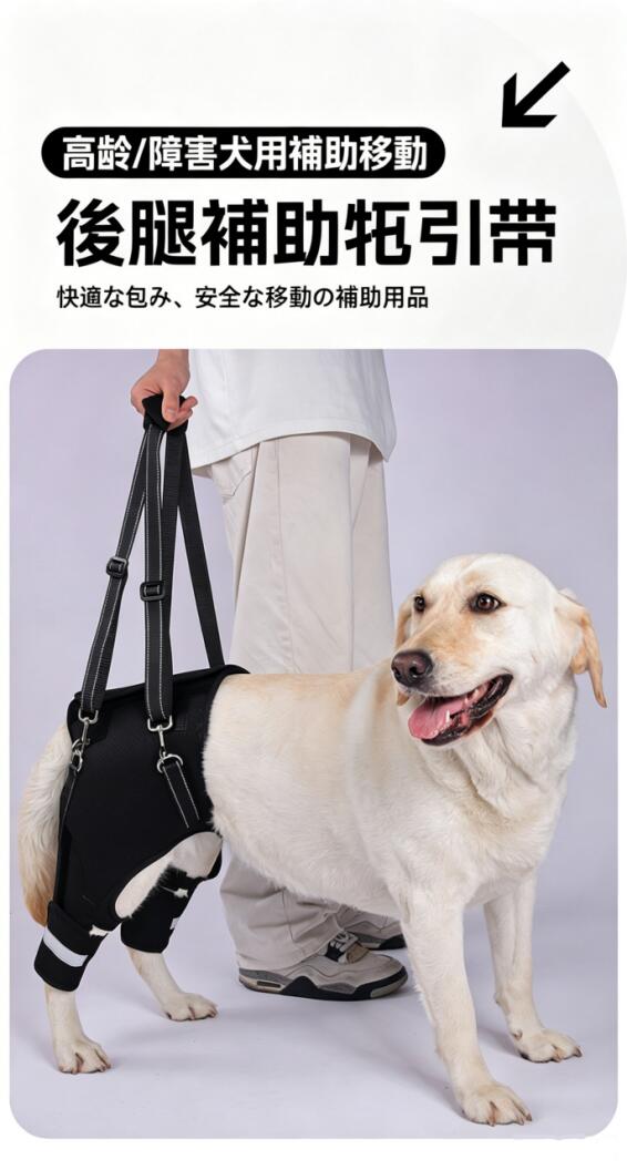 DEERPET Adjustable Rear-Leg Support Harness - main view