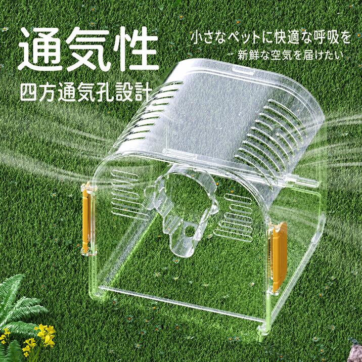 DEERPET Portable Bird Carrier with Perch - detail view 3