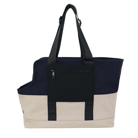 DEERPET Color-Block 3-Way Pet Carrier Tote - detail view 4