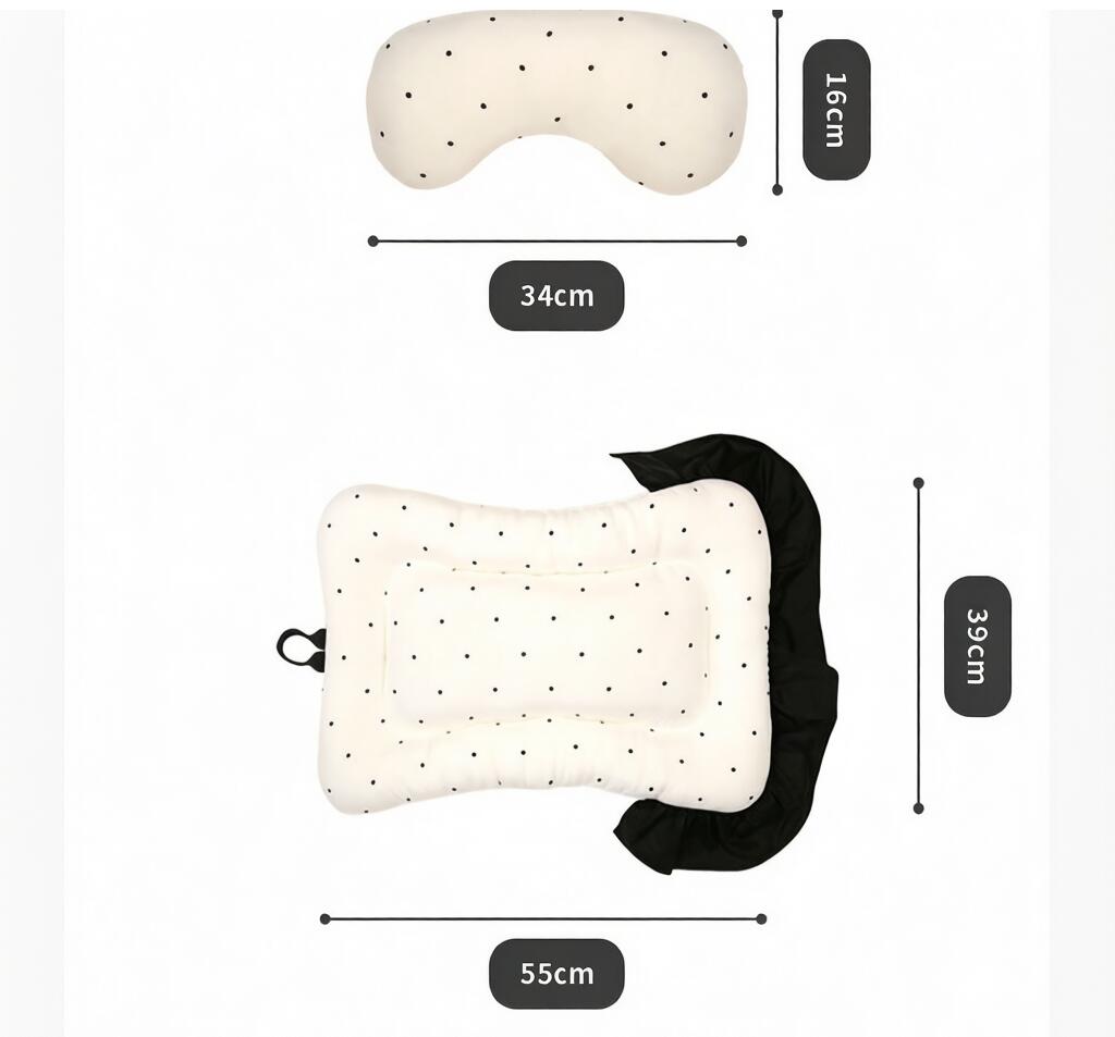 DEERPET Bow & Dot 3-Piece Stroller Cushion Set - detail view 4