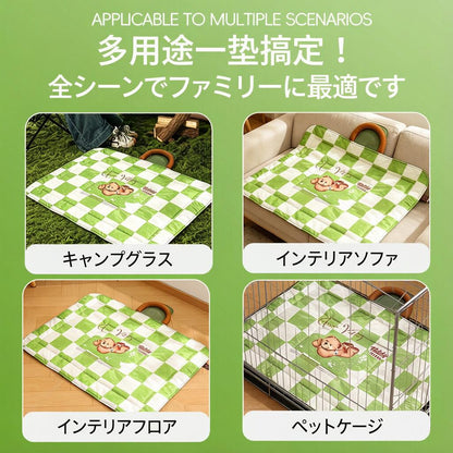 DEERPET Extra-Large Water-Resistant Outdoor Pet Mat - detail view 4
