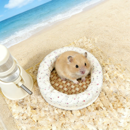 DEERPET Round Cushion Bed for Small Pets - detail view 4