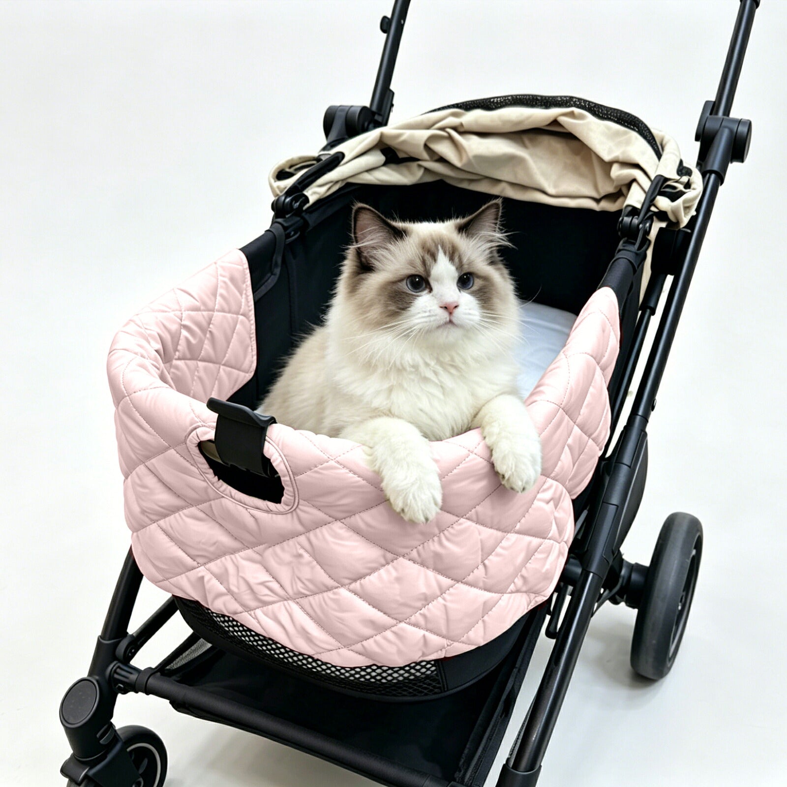 DEERPET Quilted Pet Stroller Chin-Rest Cushion - detail view 5