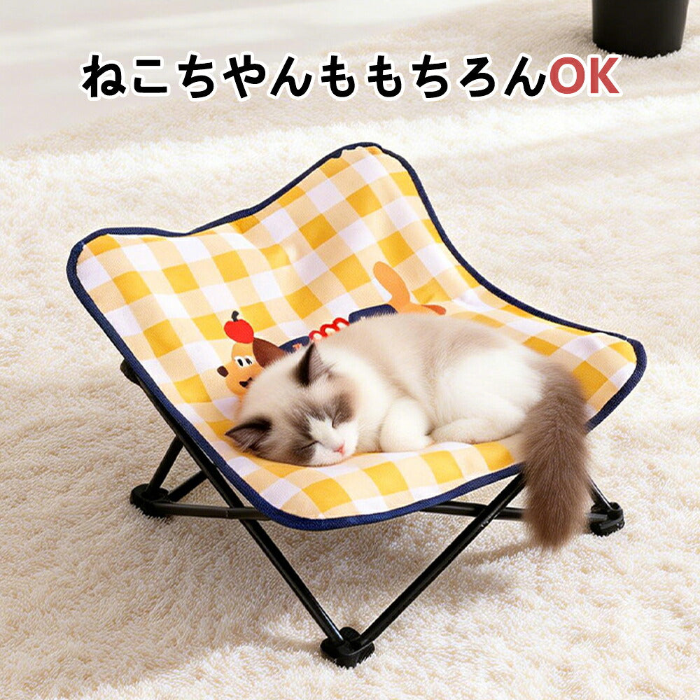 DEERPET Patterned Foldable Elevated Dog Cot - detail view 5