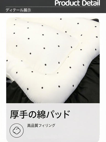 DEERPET Bow & Dot 3-Piece Stroller Cushion Set - detail view 6