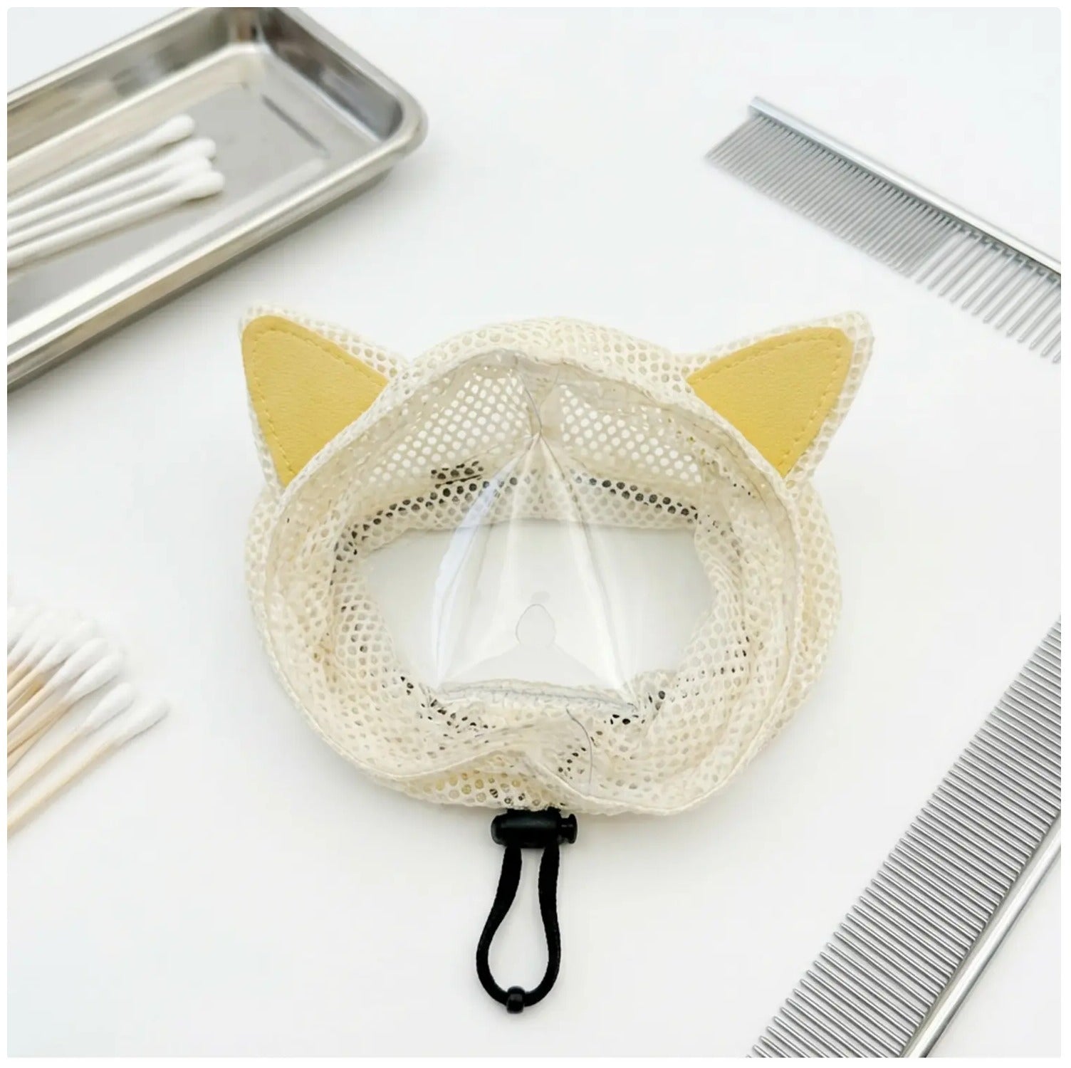 DEERPET Transparent Grooming Head Cover - detail view 7