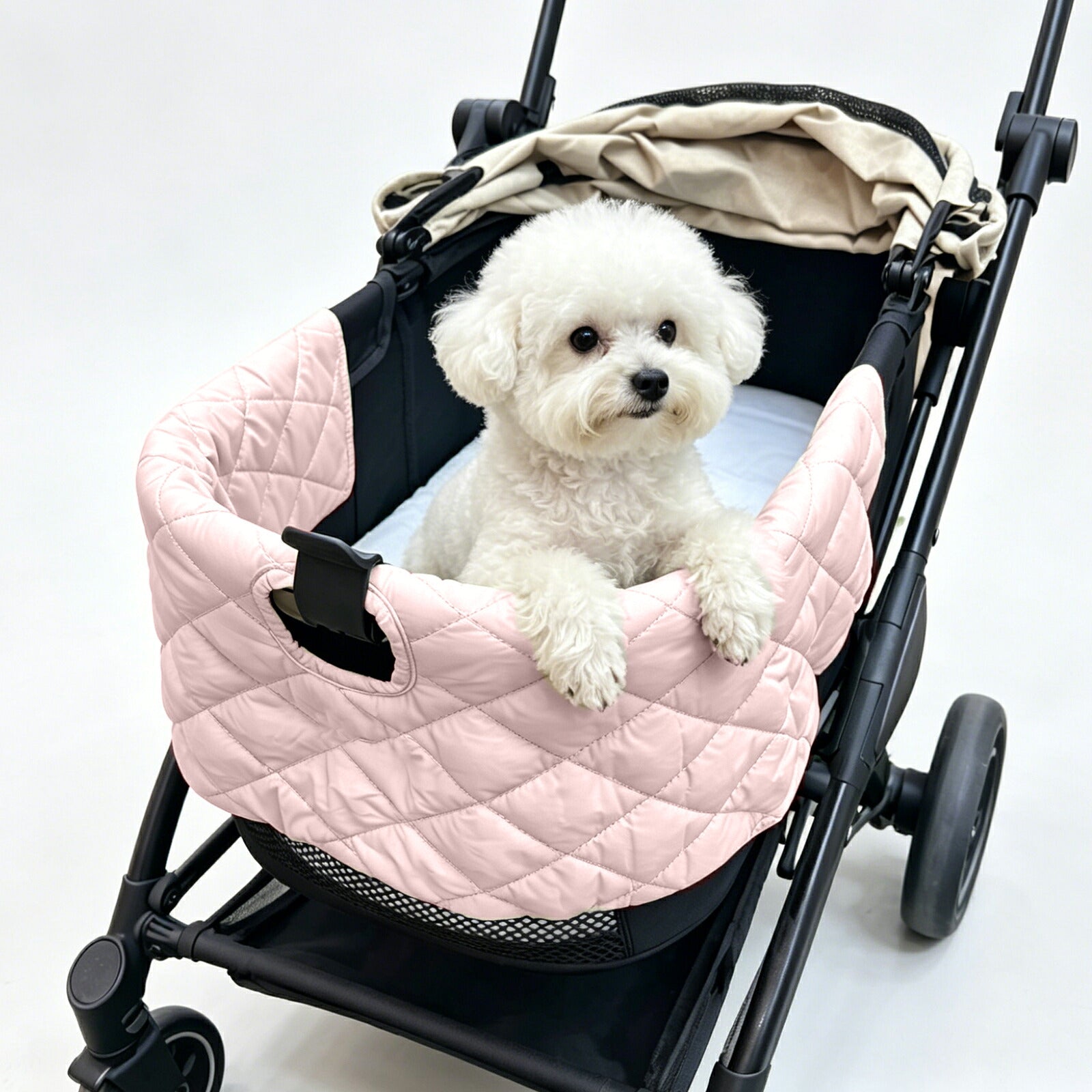 DEERPET Quilted Pet Stroller Chin-Rest Cushion - detail view 8