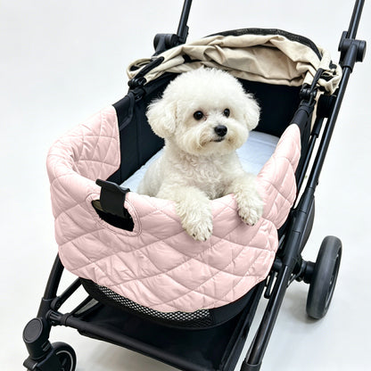 DEERPET Quilted Pet Stroller Chin-Rest Cushion - detail view 8