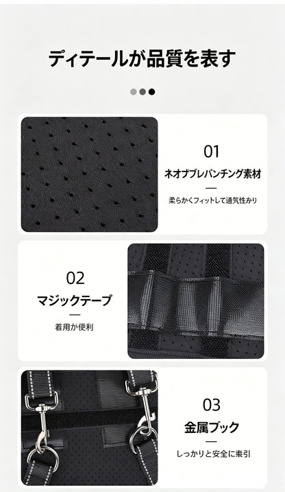 DEERPET Adjustable Rear-Leg Support Harness - detail view 8