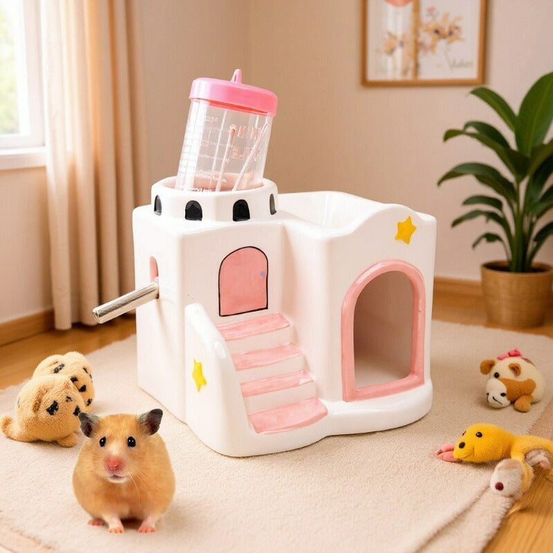 DEERPET Ventilated Ceramic Small-Pet House - detail view 8
