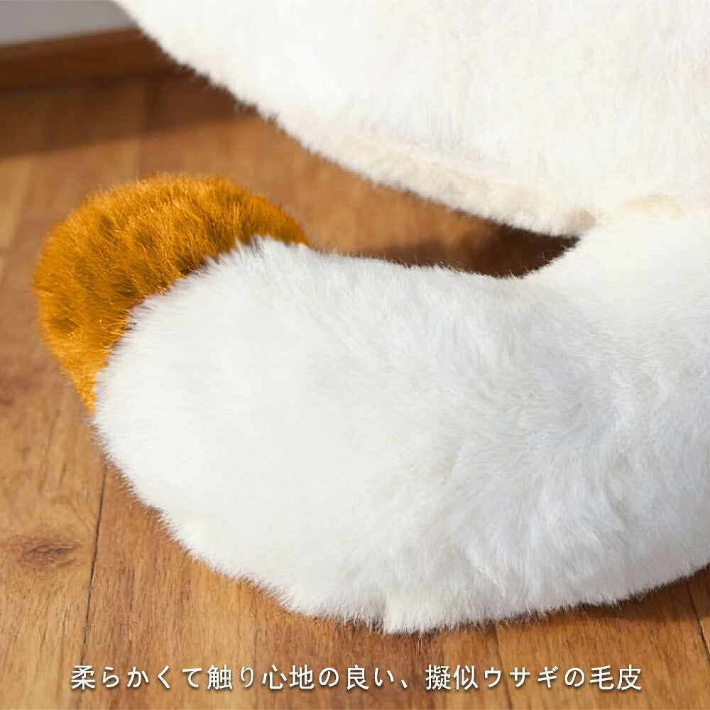 DEERPET Faux Rabbit Fur Memory-Foam Pet Mat - detail view 8