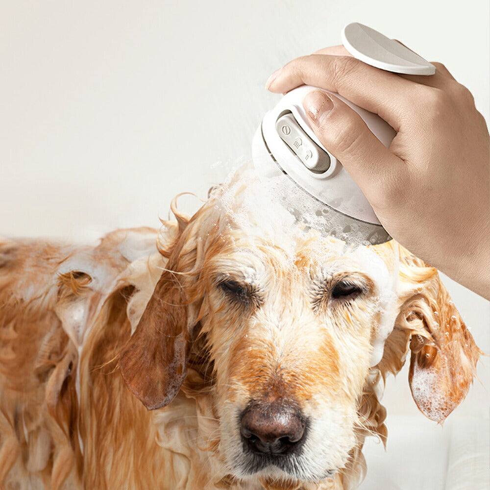 DEERPET Two-Mode Pet Shower Head with Soft Brush - detail view 8