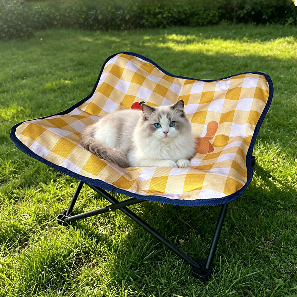 DEERPET Patterned Foldable Elevated Dog Cot - detail view 9