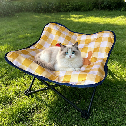 DEERPET Patterned Foldable Elevated Dog Cot - detail view 9