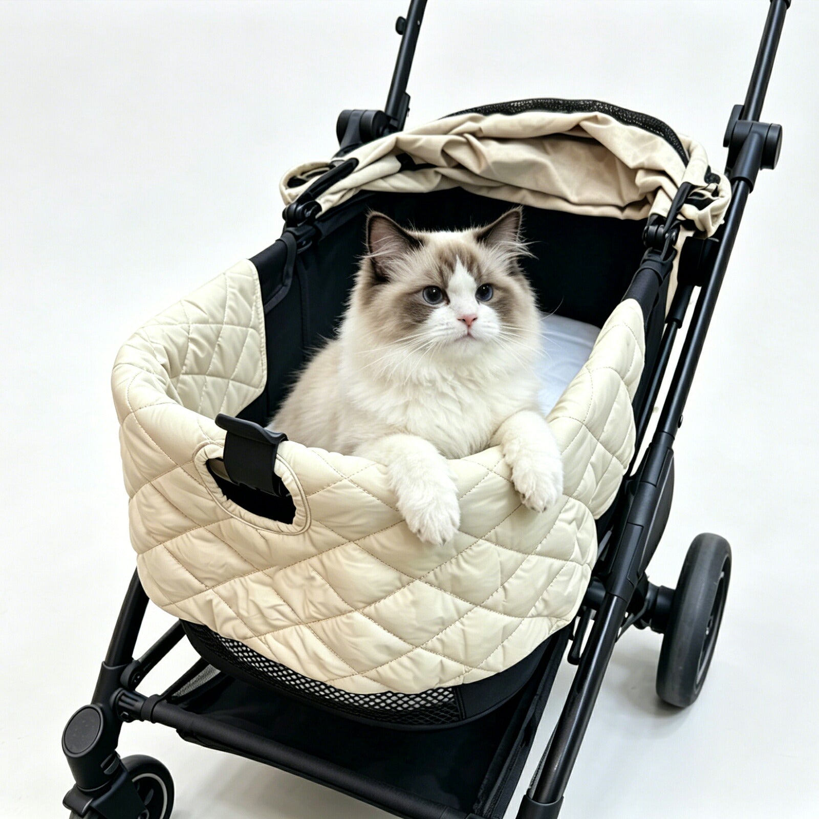 DEERPET Quilted Pet Stroller Chin-Rest Cushion - detail view 12
