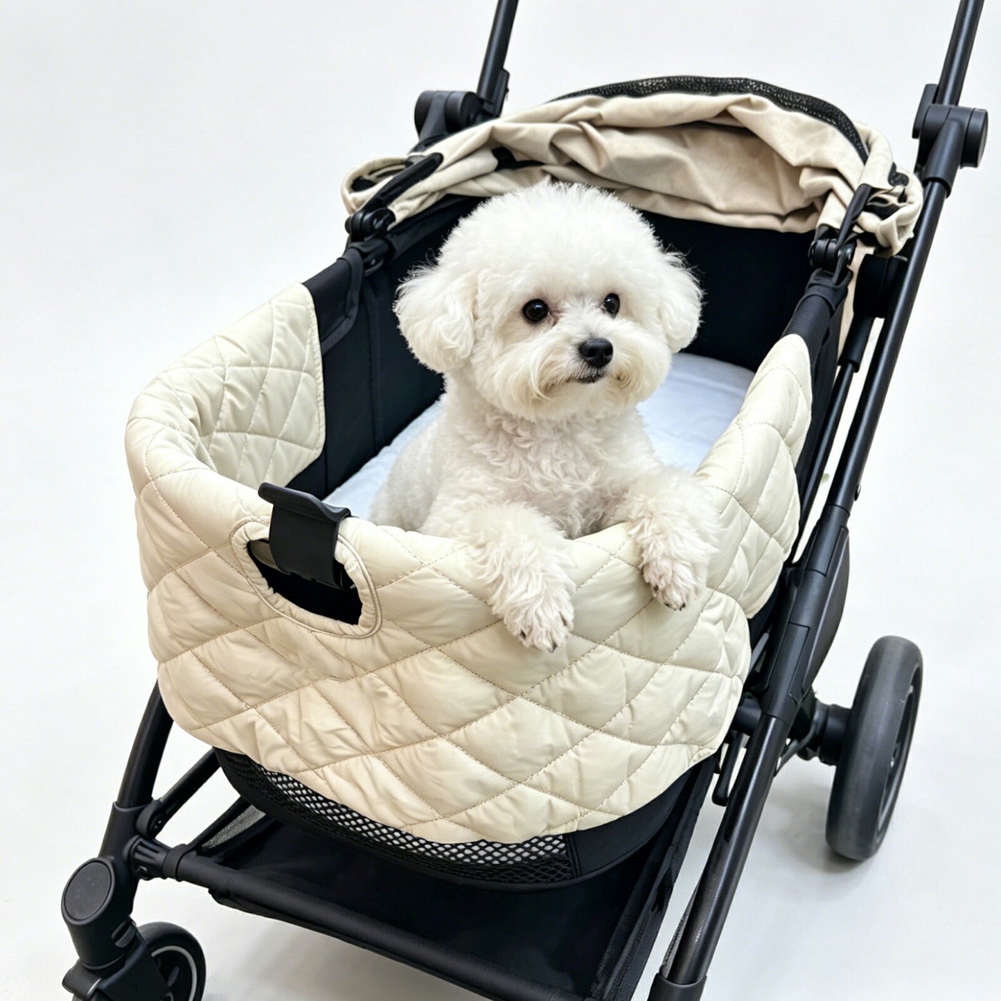 DEERPET Quilted Pet Stroller Chin-Rest Cushion - detail view 14