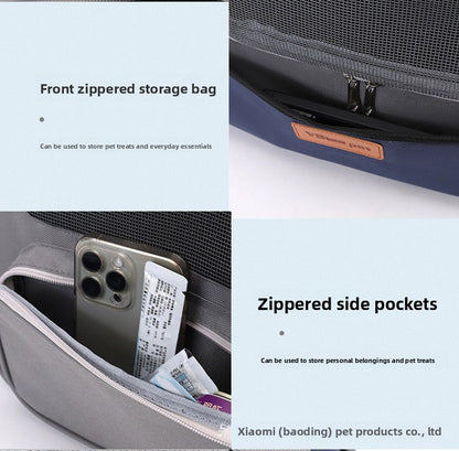 Expandable Pet Backpack and Tent