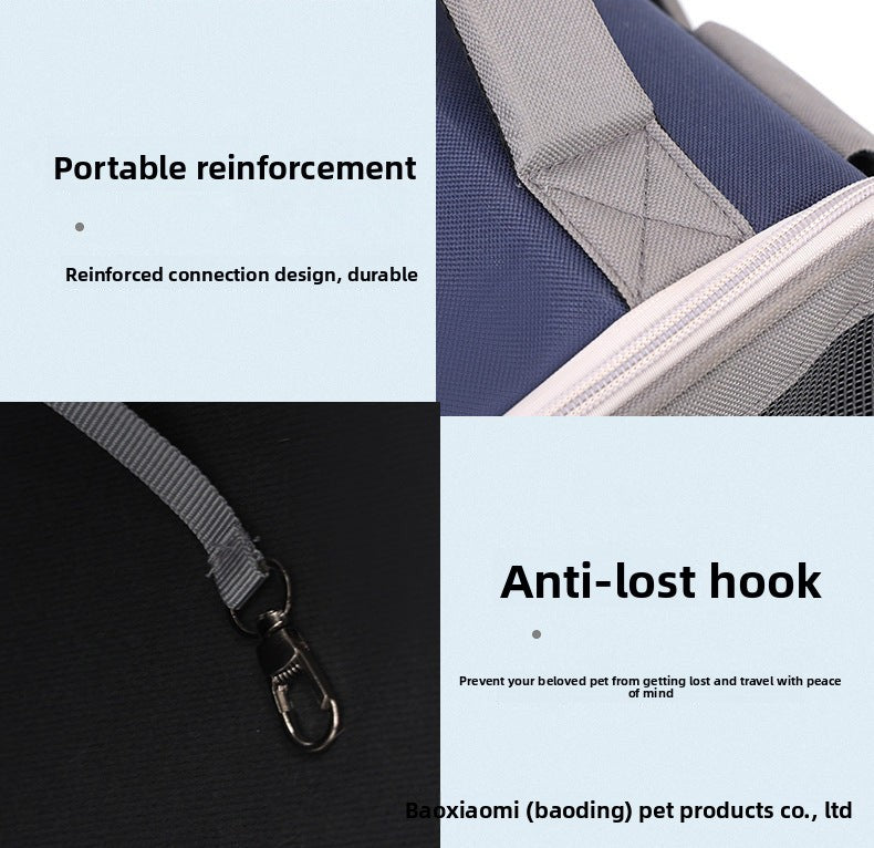 Expandable Pet Backpack and Tent
