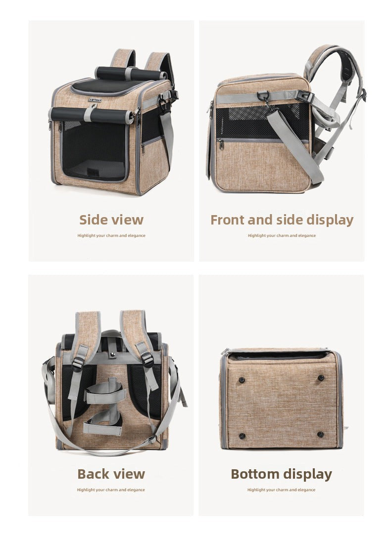 Foldable Bicycle Pet Carrier