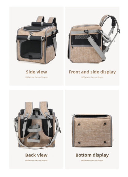 Foldable Bicycle Pet Carrier