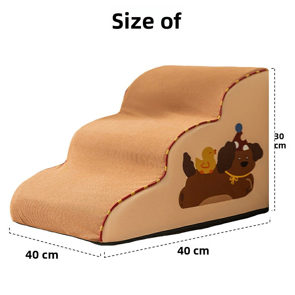 3-Step Pet Stairs - 30 cm